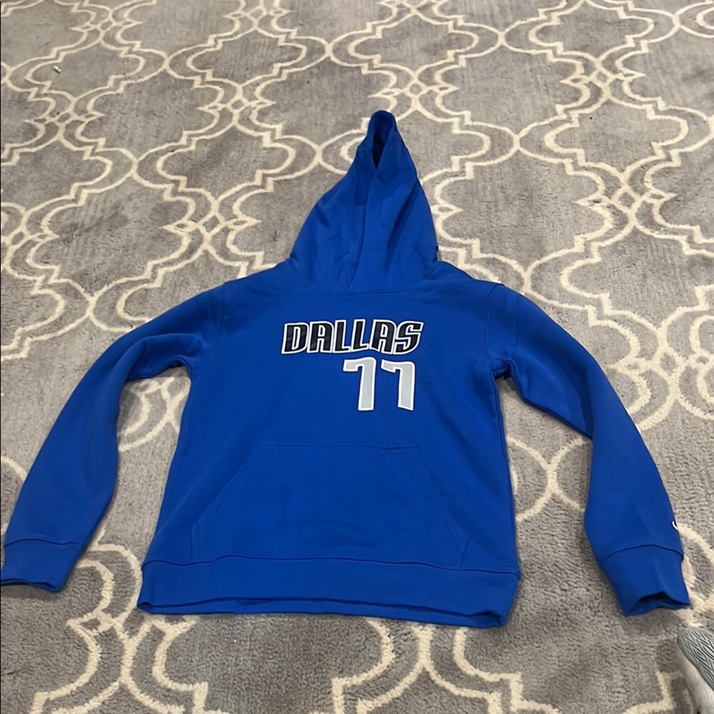 NBA Blue Dallas Mavericks Hoodie Sweatshirt